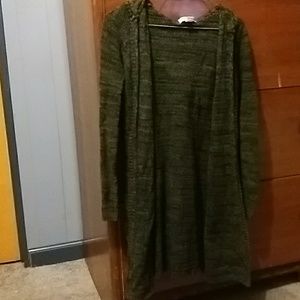 SOLD Green Cardigan